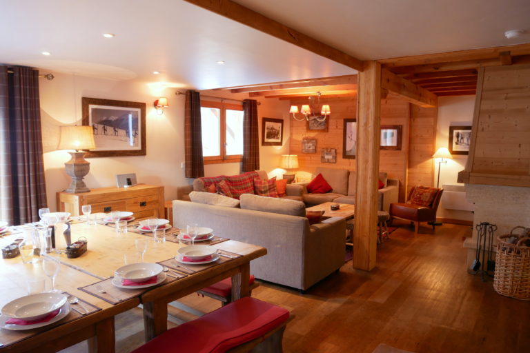 Chalet Arabette Tignes Living Area