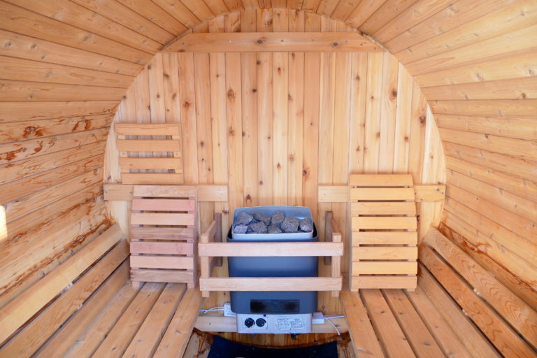 Chalet Sundance Sauna interior